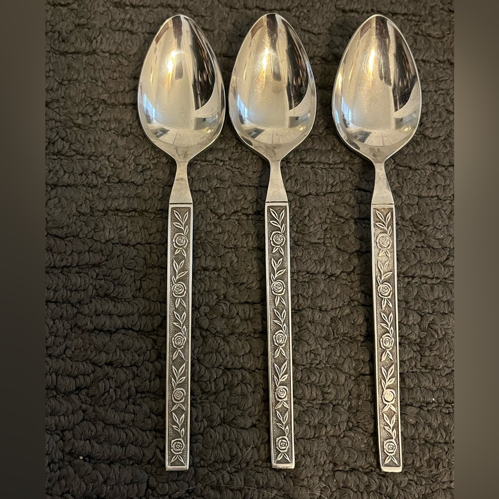 Elden UNF63 Stainless Steel Soup Spoons  (3)